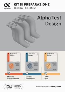 Alpha Test. Design. Kit di preparazione teoria+esercizi - Prodotto - PDE
