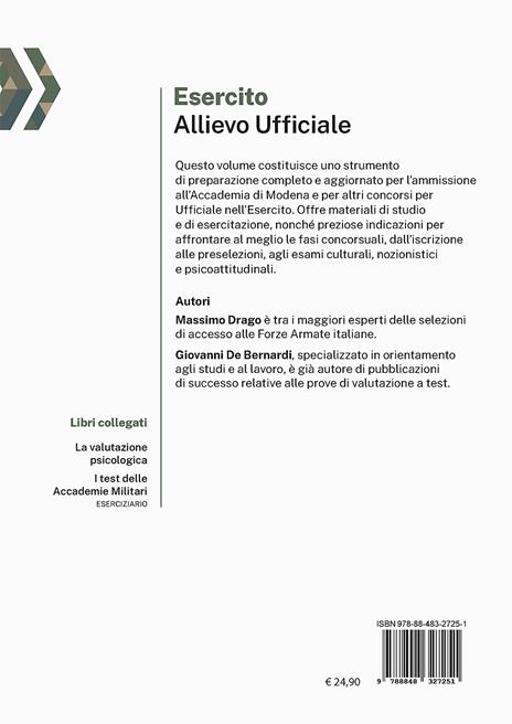 Allievo ufficiale nell'esercito. Teoria ed esercizi - Massimo Drago,Marco Pinaffo - 2