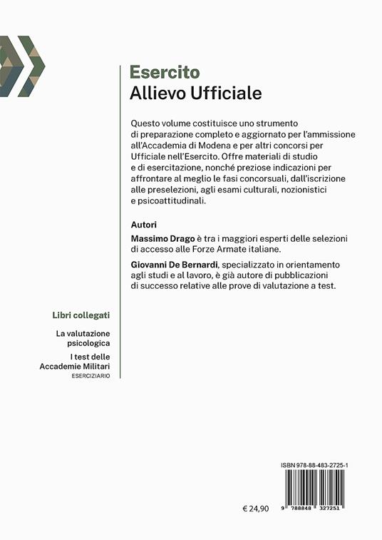 Allievo ufficiale nell'esercito. Teoria ed esercizi - Massimo Drago,Marco Pinaffo - 2