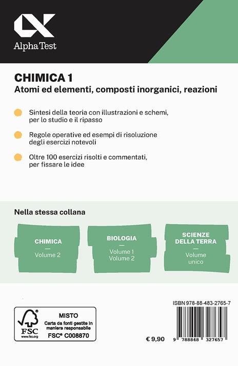 Chimica. Con estensioni online. Vol. 1: Atomi ed elementi, composti inorganici, reazioni - Valeria Balboni - 2