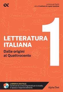 Letteratura italiana. Vol. 1. Dalle origini al Quattrocento