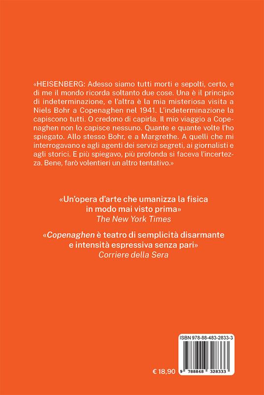 Copenaghen. Heisenberg, Bohr e la bomba - Michael Frayn - 2