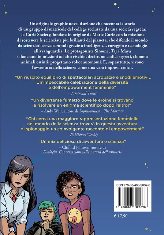 Curie society. La prima missione - Heather Einhorn,Adam Staffaroni,Janet Harvey - 2