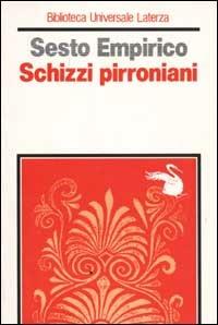 Schizzi pirroniani - Sesto Empirico - copertina
