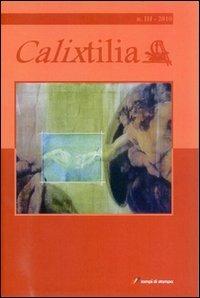 Calixtilia. Vol. 3 - copertina