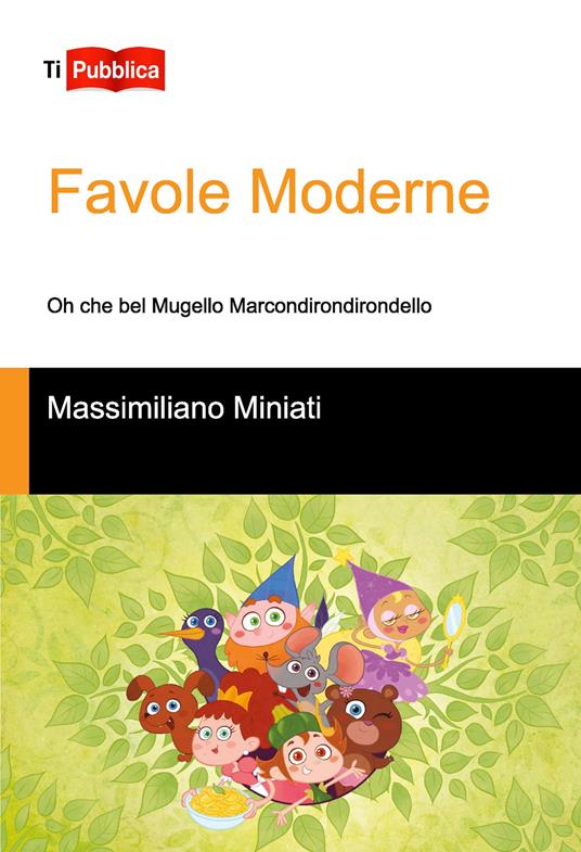 Favole moderne - Massimiliano Miniati - copertina