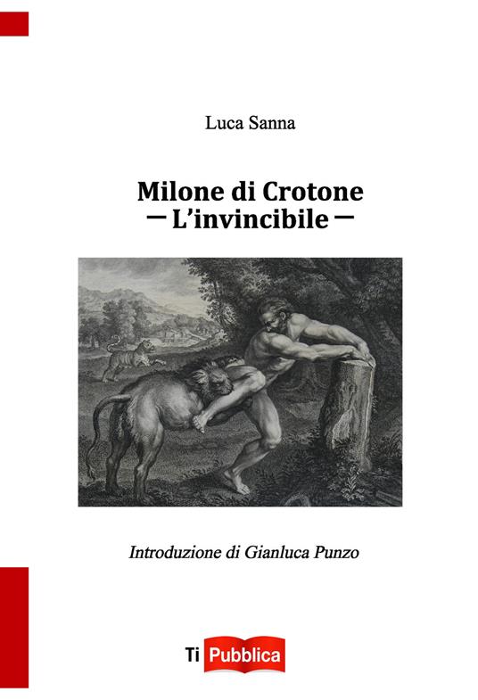 Milone di Crotone. L'invincibile - Luca Sanna - copertina