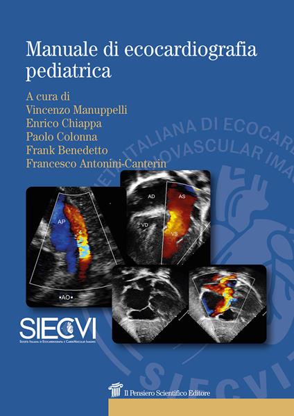 Manuale di ecocardiografia pediatrica - copertina