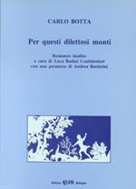 Per questi dilettosi monti