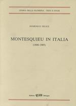 Montesquieu in Italia (1800-1985)