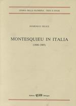 Montesquieu in Italia (1800-1985)