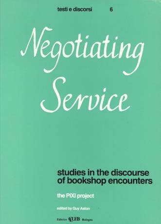 Negotiating service - copertina