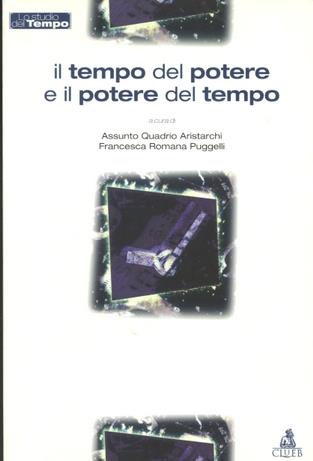 Il tempo del potere e il potere del tempo - copertina