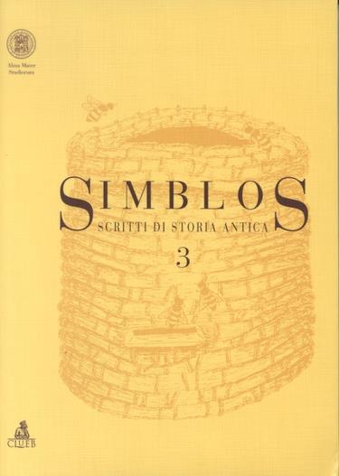 Simblos. Scritti di storia antica. Vol. 3 - copertina