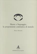 Mente e linguaggio: la proposizione costitutiva di mondo