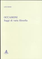 Occasioni. Saggi di varia filosofia