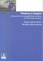 Thinking in english. A grammar and language resource book for psychology students