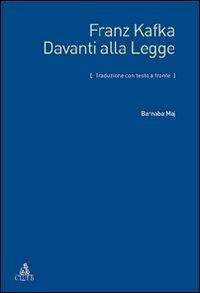 Davanti alla legge. Testo tedesco a fronte - Franz Kafka - copertina