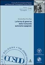 La forma di governo delle comunità autonome spagnole