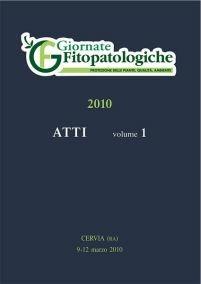 Giornate fitopatologiche. Atti (2010) - copertina