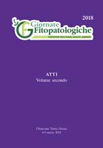Giornate fitopatologiche. Protezione delle piante, qualità, ambiente. Giornate fitopatologiche. Atti (Chianciano Terme, 6-9 marzo 2018). Vol. 2