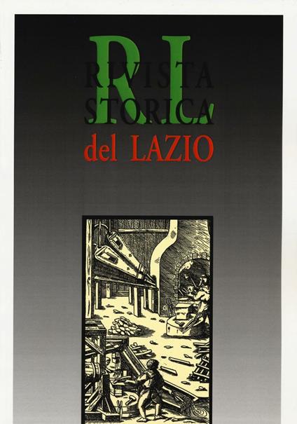 Rivista storica del Lazio. Vol. 18 - copertina