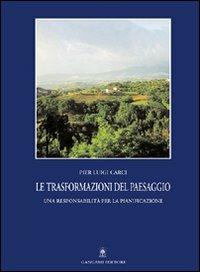 Le trasformazioni del paesaggio. Una responsabilità per la pianificazione - Pier Luigi Carci - copertina