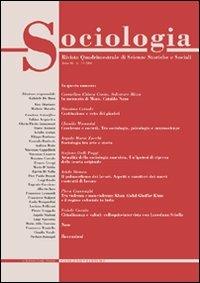 Sociologia. Rivista quadrimestrale di scienze storiche e sociali (2006). Vol. 3 - Gabriele De Rosa - copertina