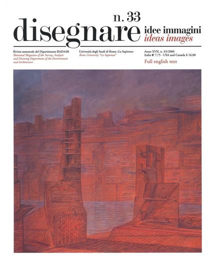 Disegnare. Idee, immagini. Ediz. italiana e inglese. Vol. 33 - copertina
