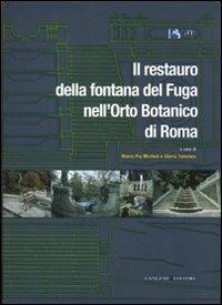 Il restauro della fontana del Fuga nell'Orto Botanico di Roma. Ediz. illustrata - copertina