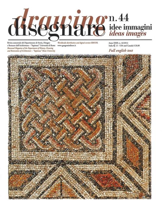 Disegnare. Idee, immagini. Ediz. italiana e inglese. Vol. 44 - copertina