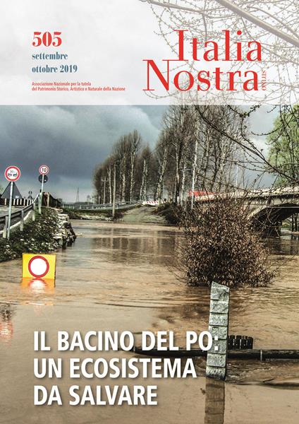 Italia nostra (2019). Vol. 505: Il bacino del Po: un ecosistema da salvare (Settembre-Ottobre) - copertina