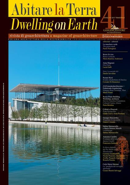 Abitare la terra. Ediz. italiana e inglese (2016). Vol. 41 - copertina