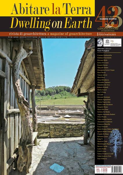 Abitare la terra. Ediz. italiana e inglese (2017). Vol. 42-43 - copertina
