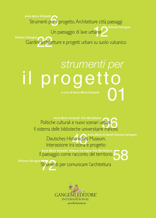 Strumenti per il progetto. Ediz. italiana e inglese. Vol. 1 - copertina