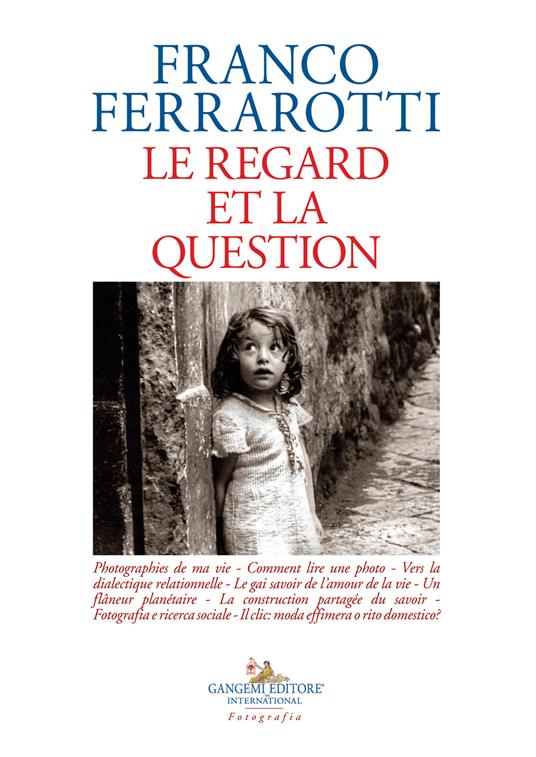 Le regard et la question - Franco Ferrarotti - copertina