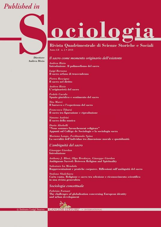 Carta canta. Religione e sacro tra selezione e riconoscimento scientifico in una rivista generalista - Stefano Sbalchiero - ebook