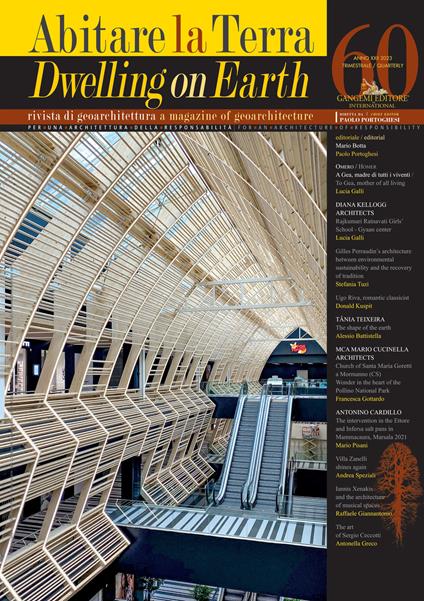 Abitare la terra-Dwelling on earth (2023). Ediz. bilingue. Vol. 60 - copertina