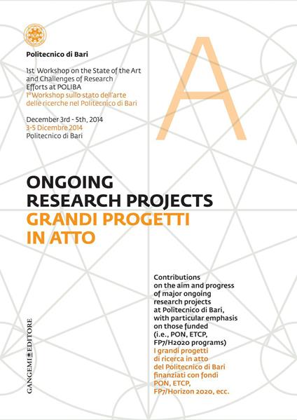 Grandi progetti in atto - Ongoing research project - V.V.A.A.,Gregorio Andria,Pietro Camarda,Salvatore Nuzzo - ebook