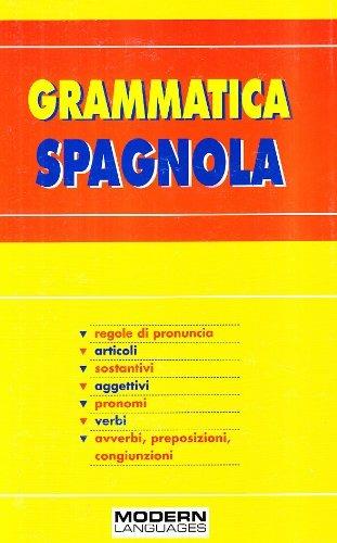 Grammatica spagnola - copertina