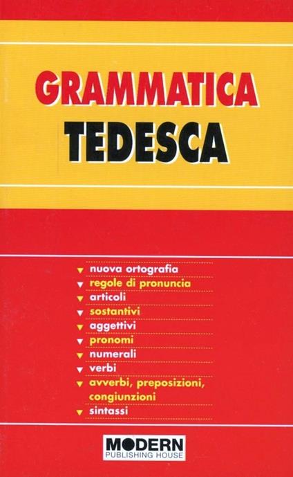 Grammatica tedesca - copertina