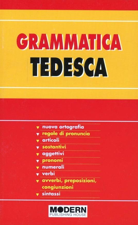 Grammatica tedesca - copertina