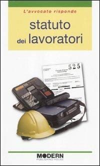 Statuto dei lavoratori - Francesco Agostini,Luca Vandone - copertina