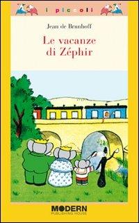 Le vacanze di Zéphir - Jean de Brunhoff - copertina