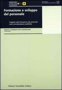 Formazione e sviluppo del personale. Indagini sulla formazione del personale nelle amministrazioni pubbliche - copertina