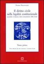 Il diritto civile nella legalità costituzionale secondo il sistema italo-comunitario delle fonti. Vol. 1
