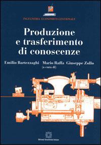 Produzione e trasferimento di conoscenze - copertina