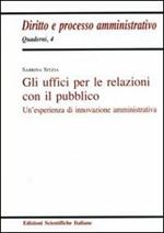 Gli uffici per le relazioni con il pubblico