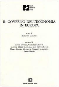 Il governo dell'economia in Europa - copertina