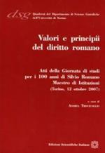 Valori e principi del diritto romano
